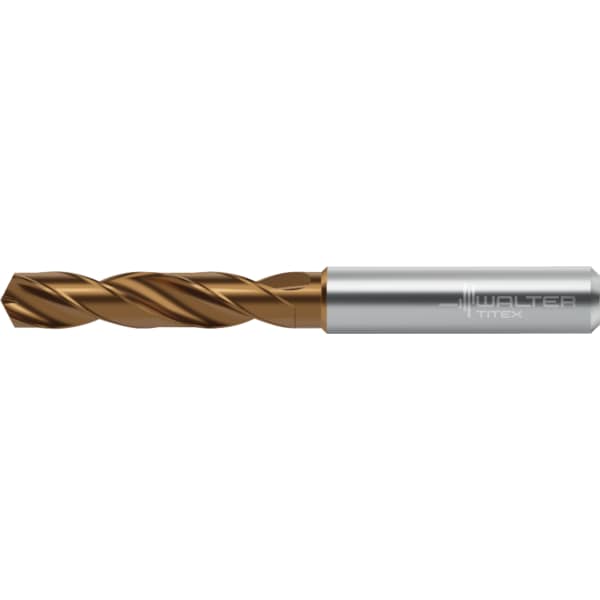 Titex High Performance Drills, 0.5039 inch diameter, 3 xDc, Carbide, no cool DC160-03-12.800A0-WJ30ET